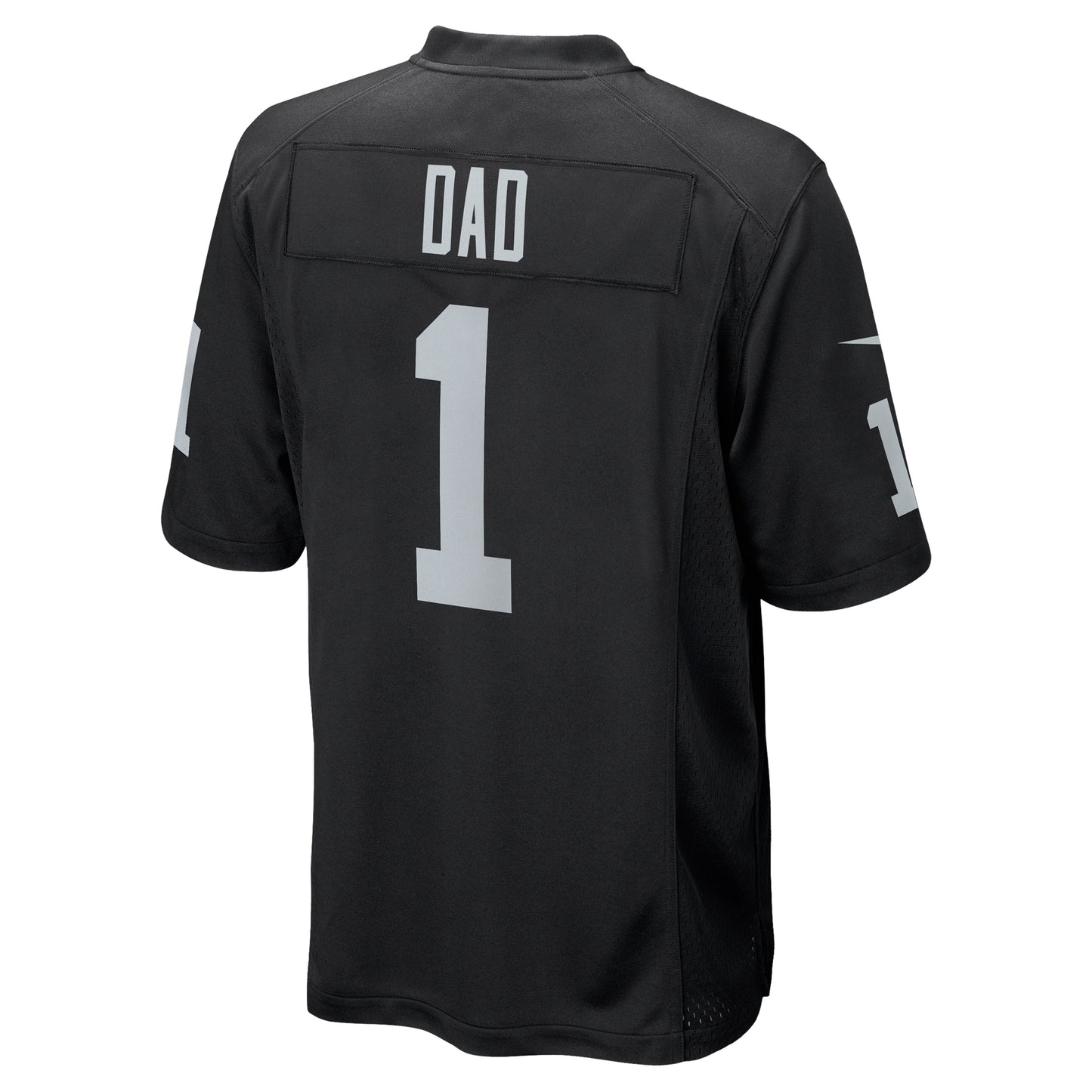 Number 1 Dad Las Vegas Raiders Game Jersey - Black