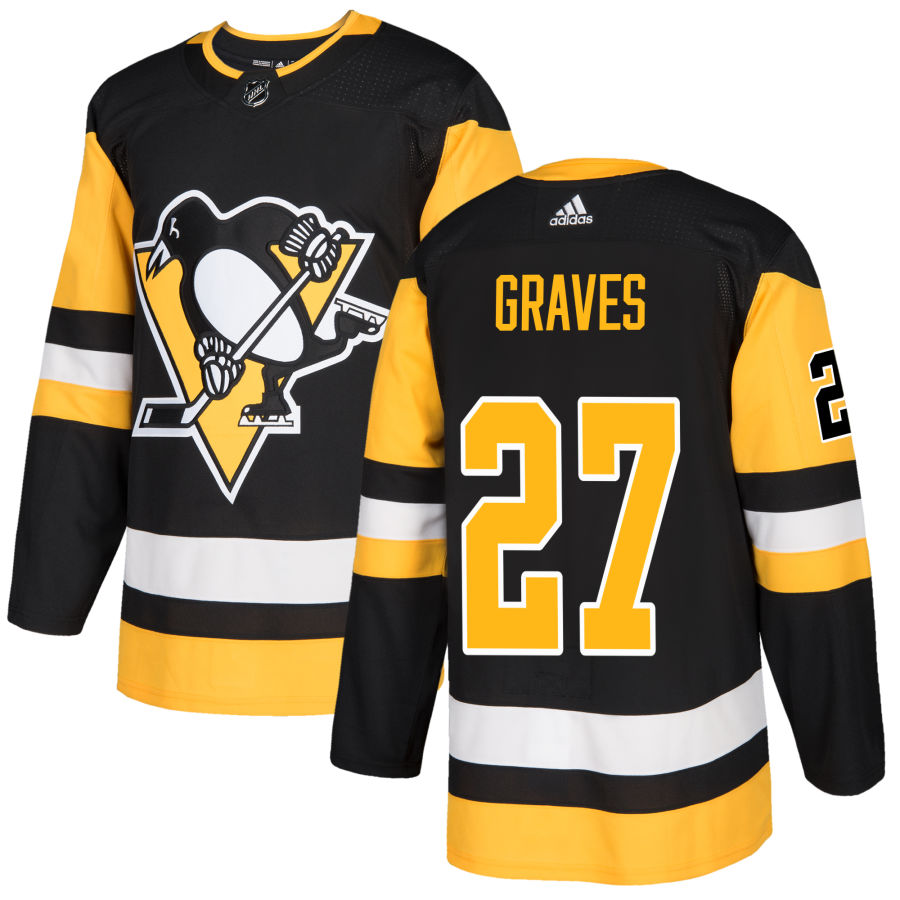 Ryan Graves Pittsburgh Penguins Authentic Jersey - Black