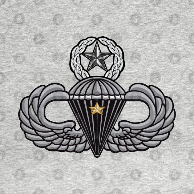 Army Master Parachutist 1 Star T-Shirt