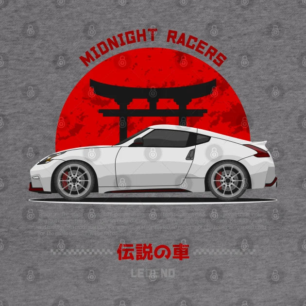 Tuner White 370Z Jdm Hoodie