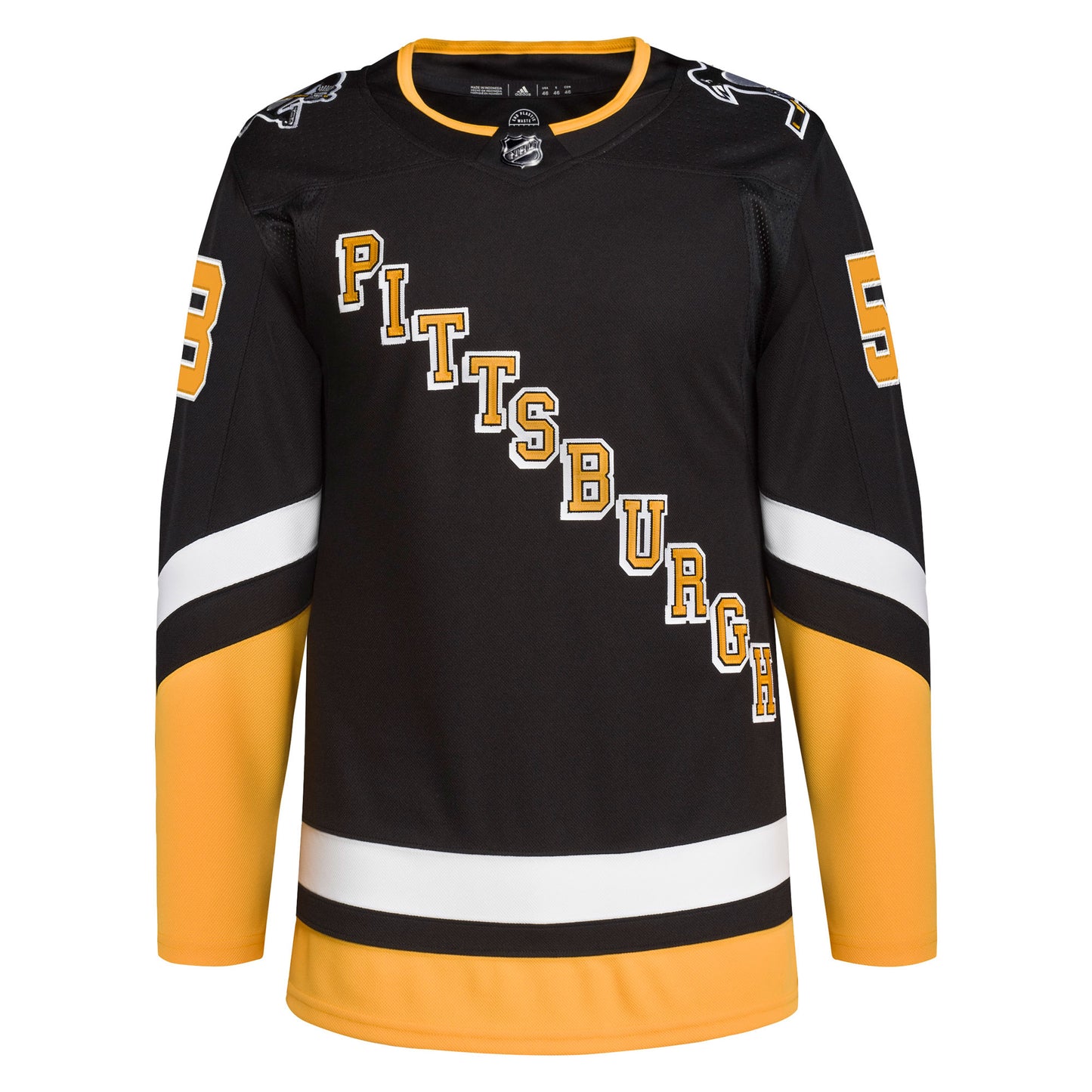 Kris Letang Pittsburgh Penguins 2021/22 Alternate Primegreen Authentic Pro Player Jersey - Black