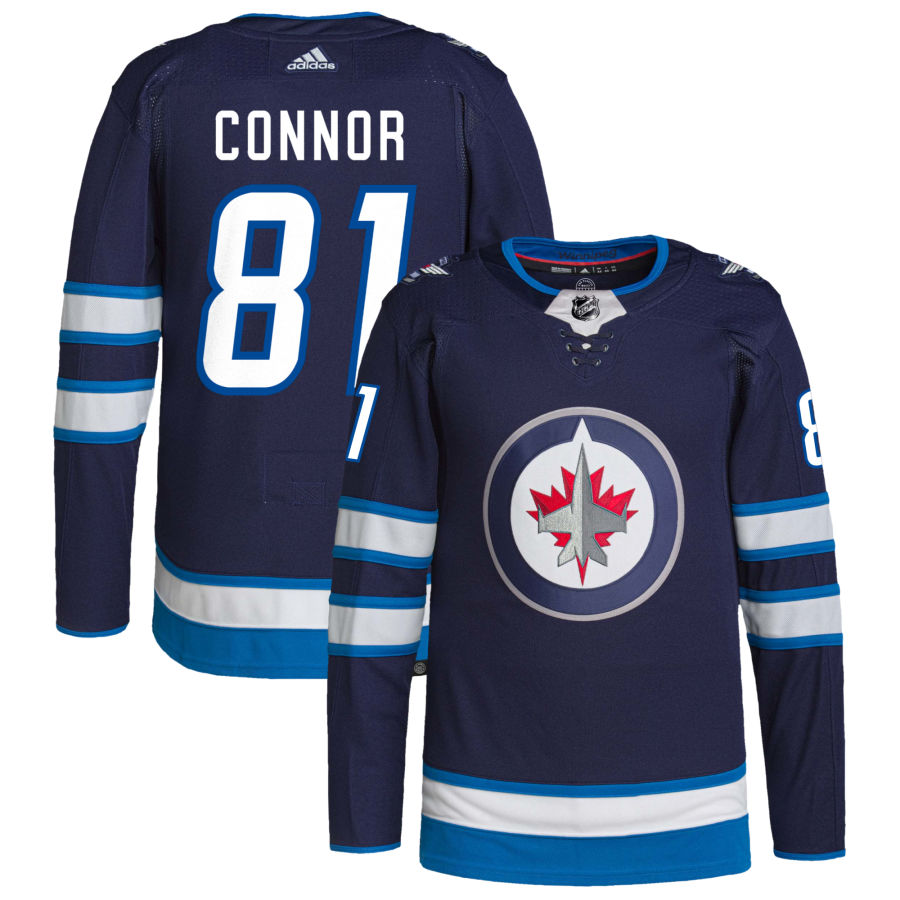 Kyle Connor Winnipeg Jets Home Authentic Pro Jersey - Navy