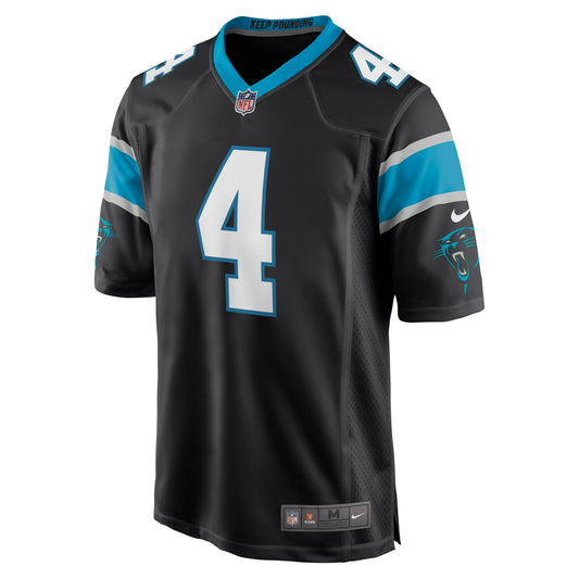 Joey Slye Carolina Panthers Game Jersey - Black