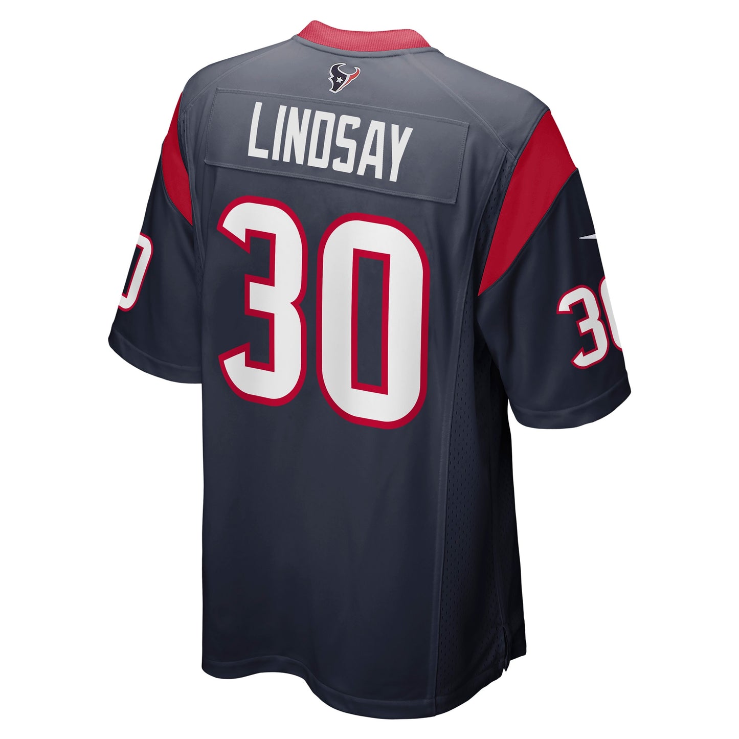 Phillip Lindsay Houston Texans Game Jersey - Navy
