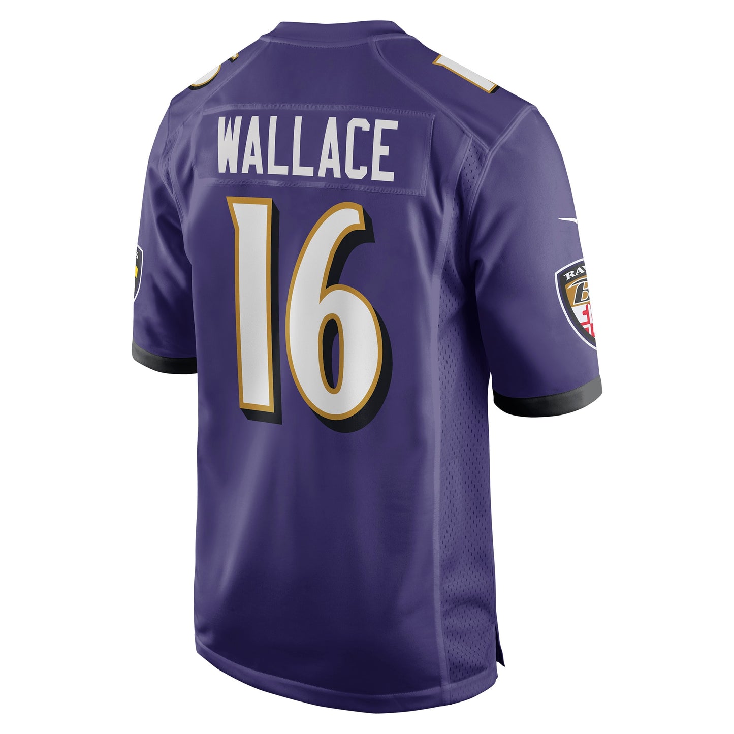 Tylan Wallace Baltimore Ravens Game Jersey - Purple