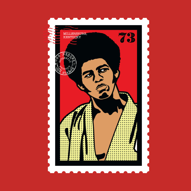 Jim Kelly Hero Stamp T-Shirt