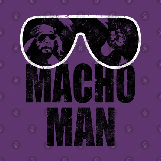 Macho Man - Distressed T-Shirt