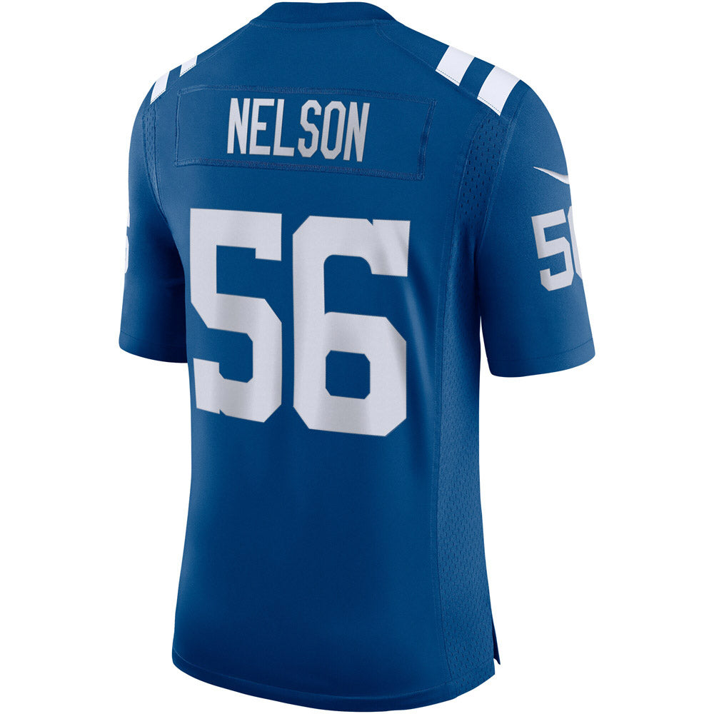 Men's Indianapolis Colts Quenton Nelson Vapor Limited Jersey Royal Blue