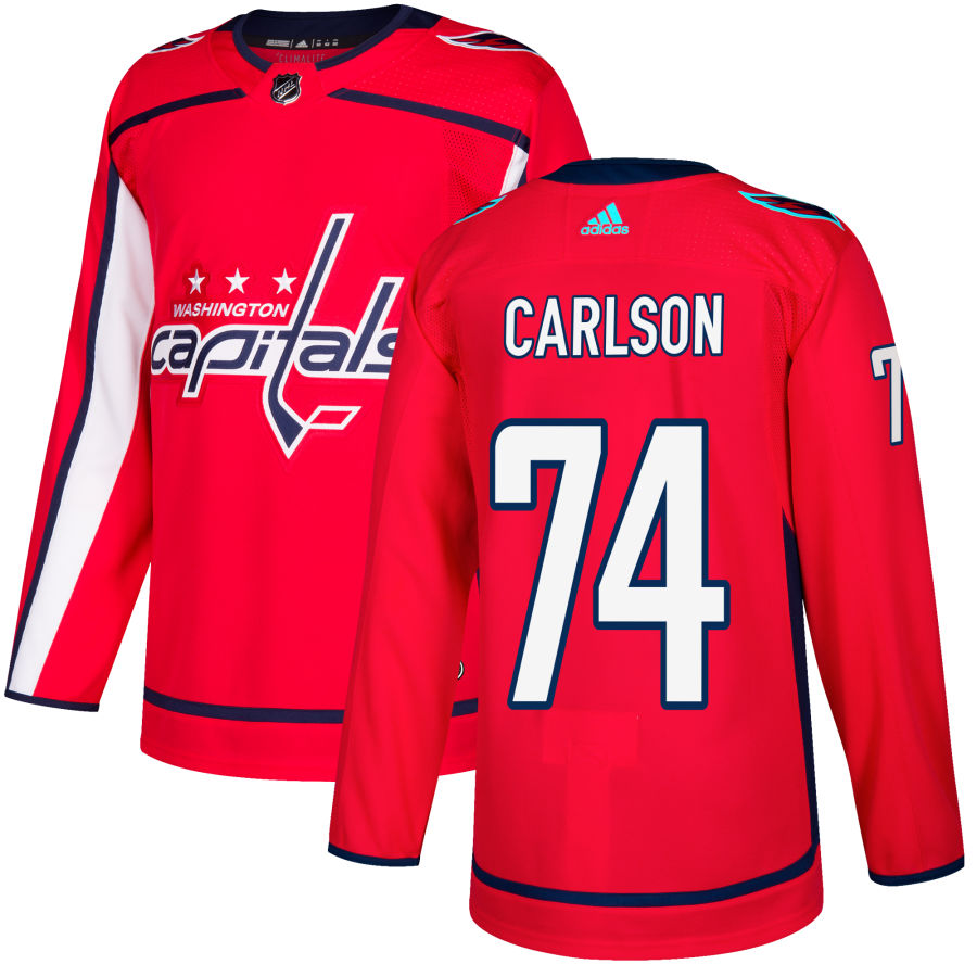 John Carlson Washington Capitals Authentic Jersey - Red