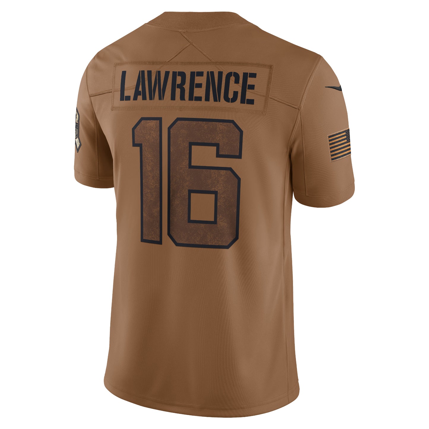 Trevor Lawrence Jacksonville Jaguars 2023 Salute To Service Limited Jersey - Brown