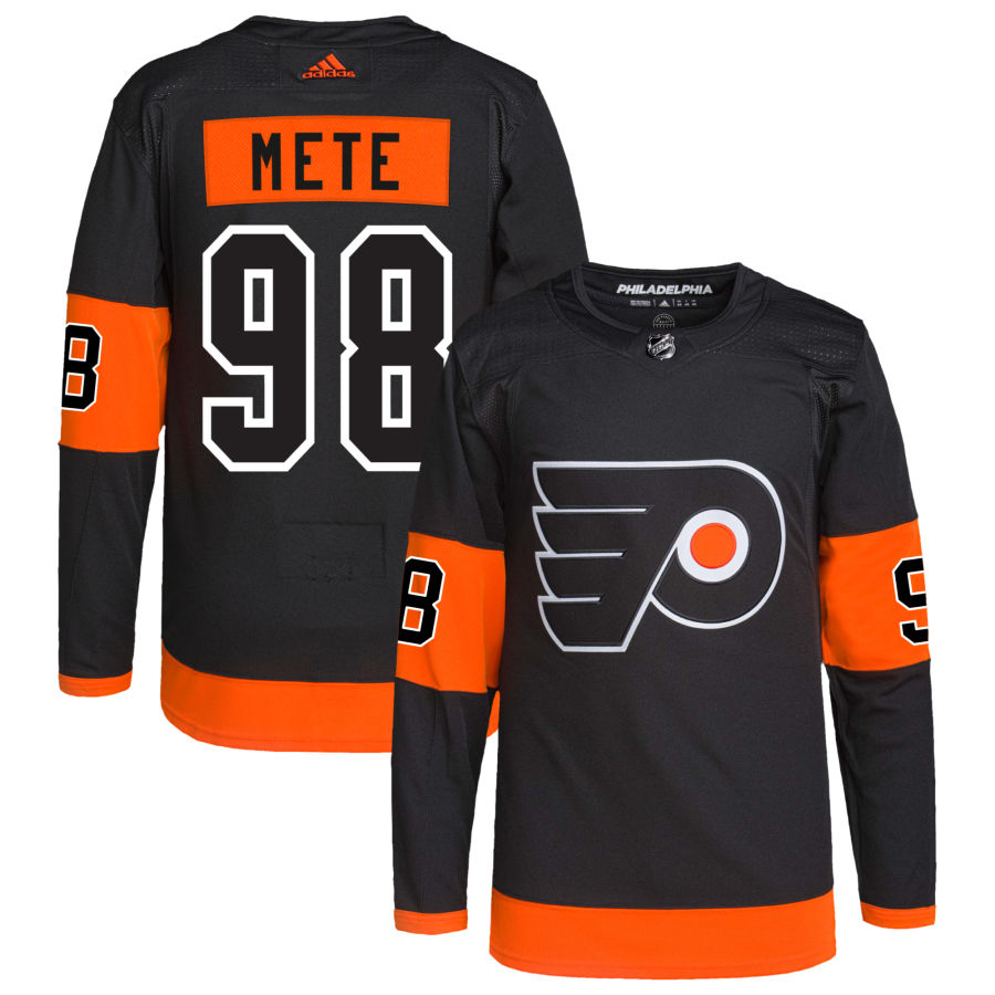Victor Mete Philadelphia Flyers Alternate Primegreen Authentic Pro Jersey - Black
