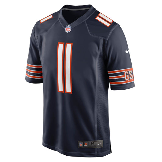 Darnell Mooney Chicago Bears Game Jersey - Navy