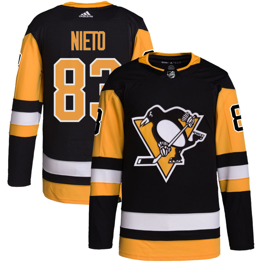 Matt Nieto Pittsburgh Penguins Home Primegreen Authentic Pro Jersey - Black