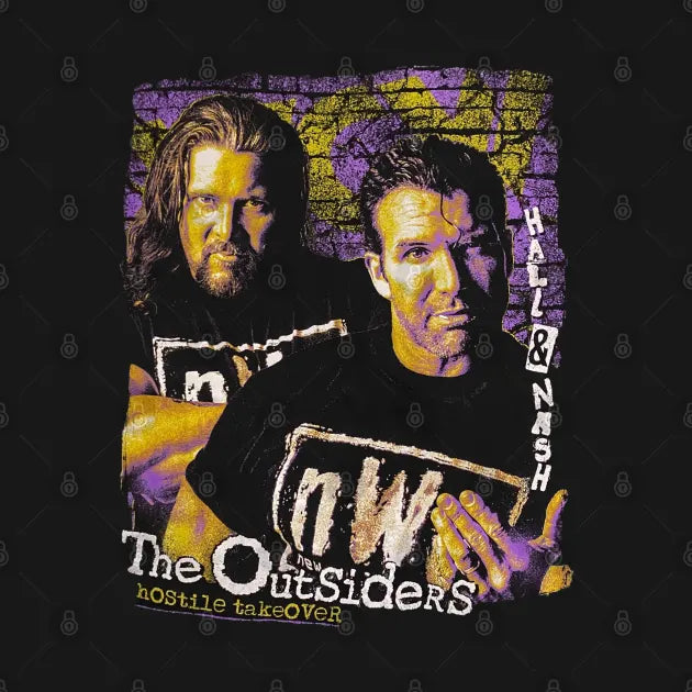 Scott Hall & Kevin Nash Hostile Takeover Hoodie