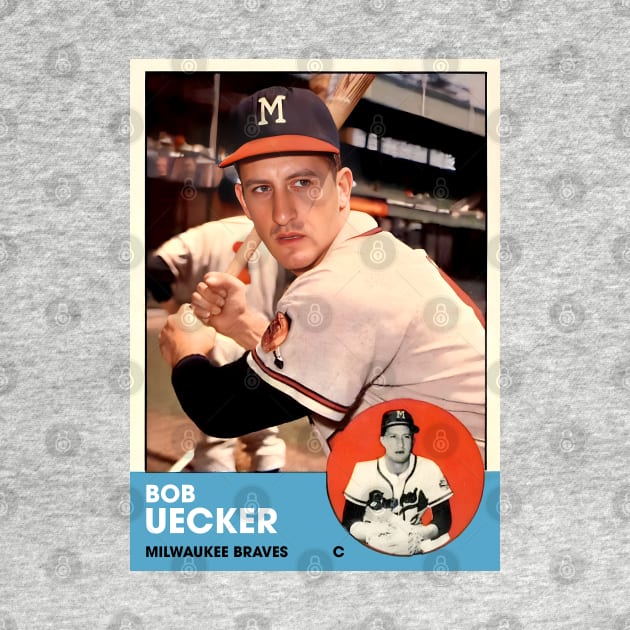 Bob Uecker Vintage Milwaukee Baseball Card T-Shirt