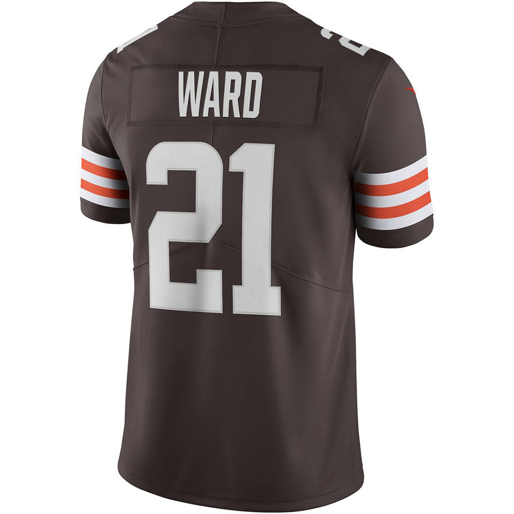 Men's Cleveland Browns Denzel Ward Vapor Jersey - Brown