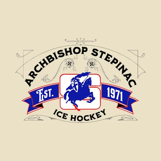 Sanborn Stepinac Hockey Logo T-Shirt