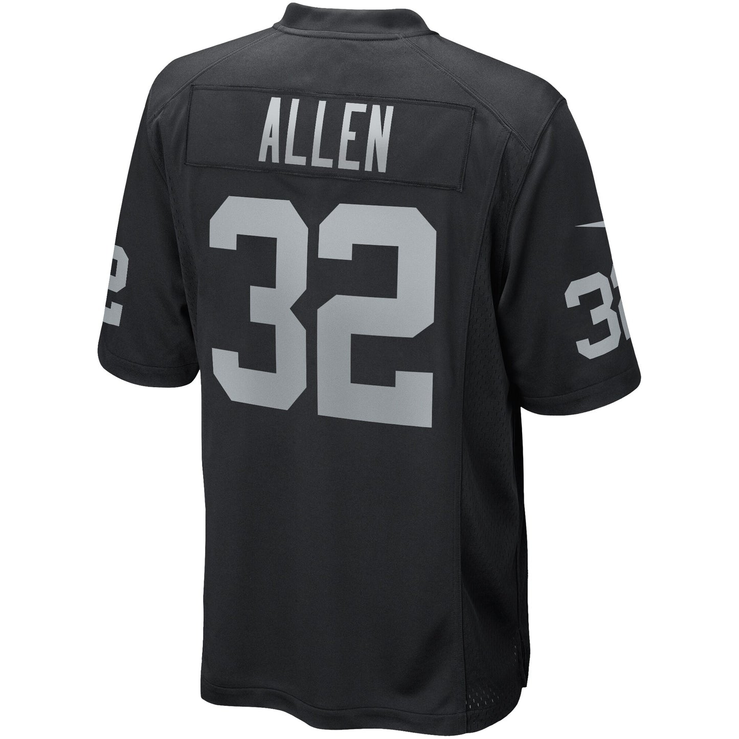 Marcus Allen Las Vegas Raiders Game Retired Player Jersey - Black