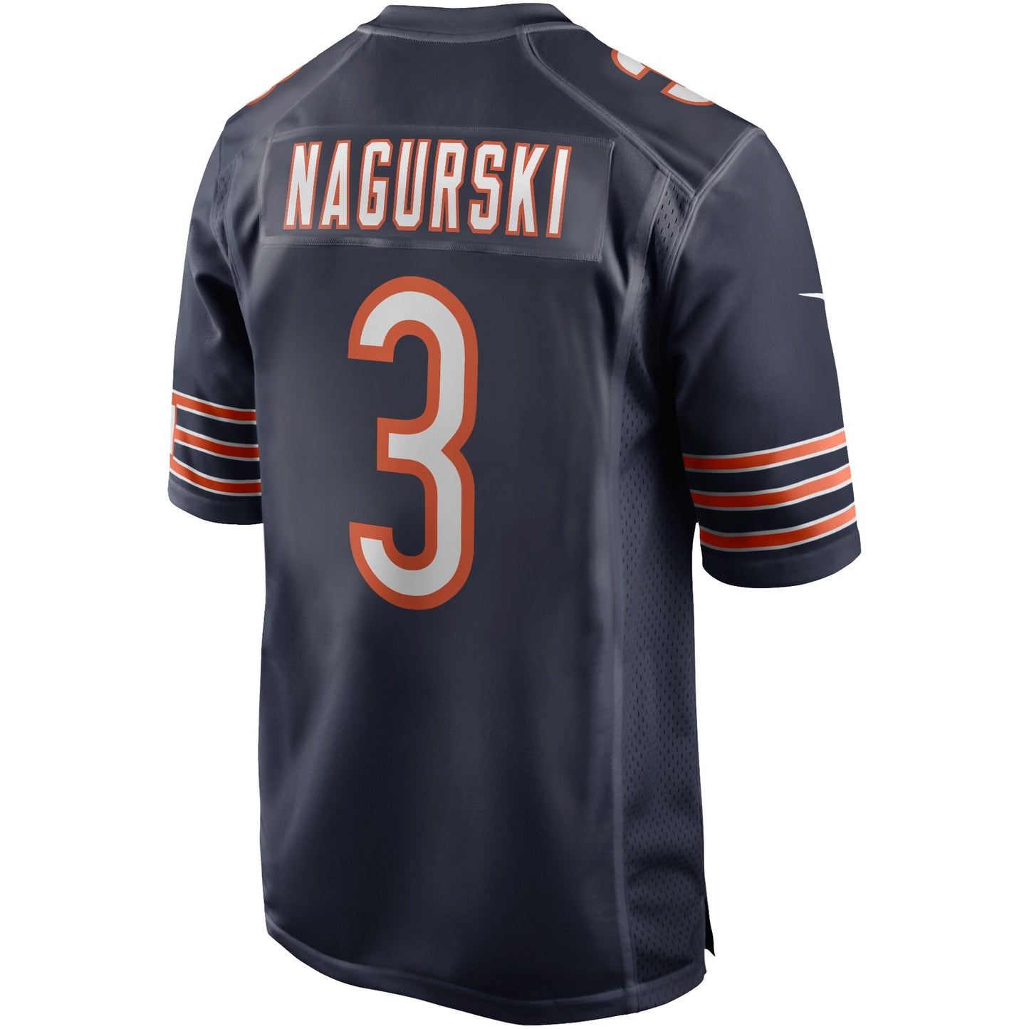 Bronko Nagurski Chicago Bears Game Retired Player Jersey - Navy