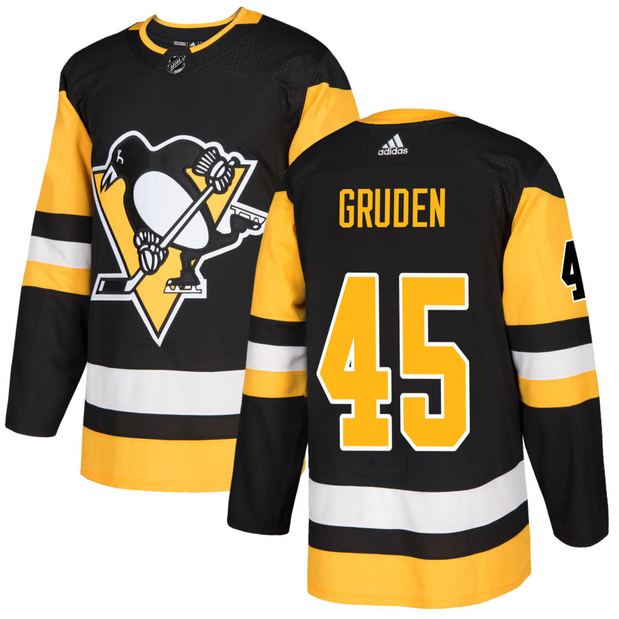 Jonathan Gruden Pittsburgh Penguins Authentic Jersey - Black