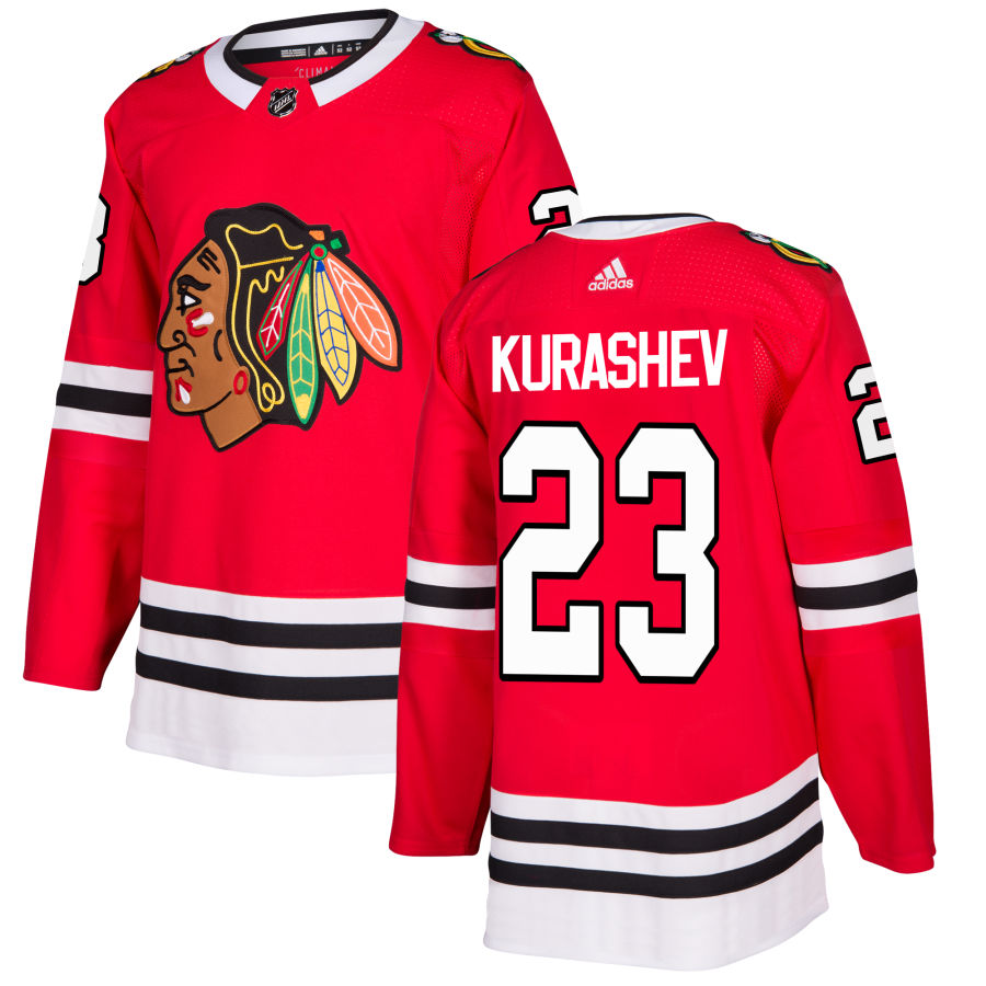 Philipp Kurashev Chicago Blackhawks Authentic Jersey - Red