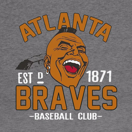 Old Style Atlanta Braves 3 By Buck Tee Hoodie