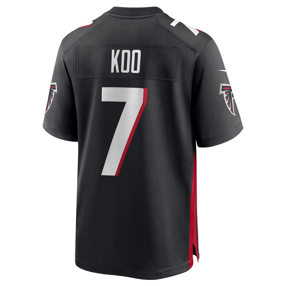 Men's Atlanta Falcons Younghoe Koo Game Jersey Black