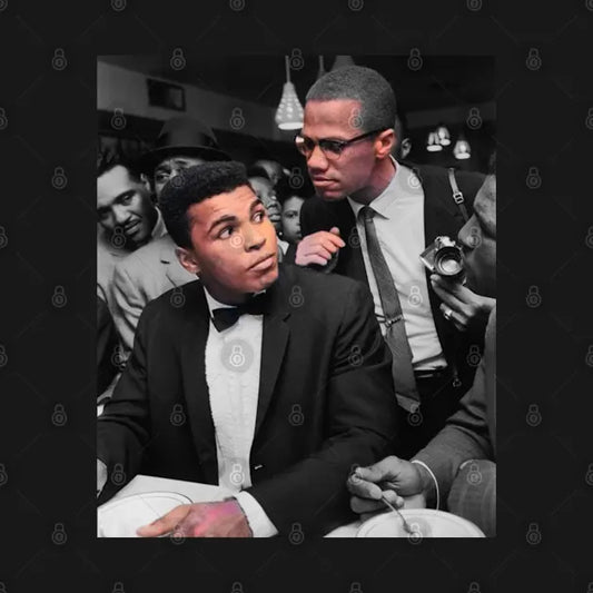 Malcom X & Muhammad Ali T-Shirt
