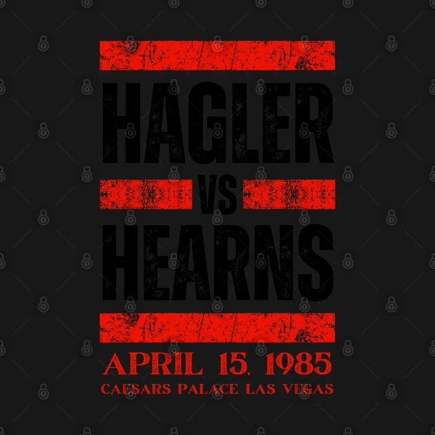 Hagler Vs Hearns Vintage Hoodie