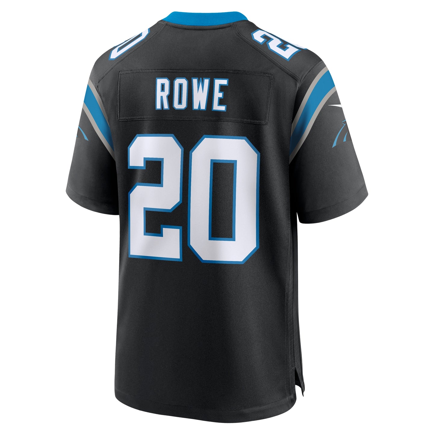 Eric Rowe Carolina Panthers Team Game Jersey - Black