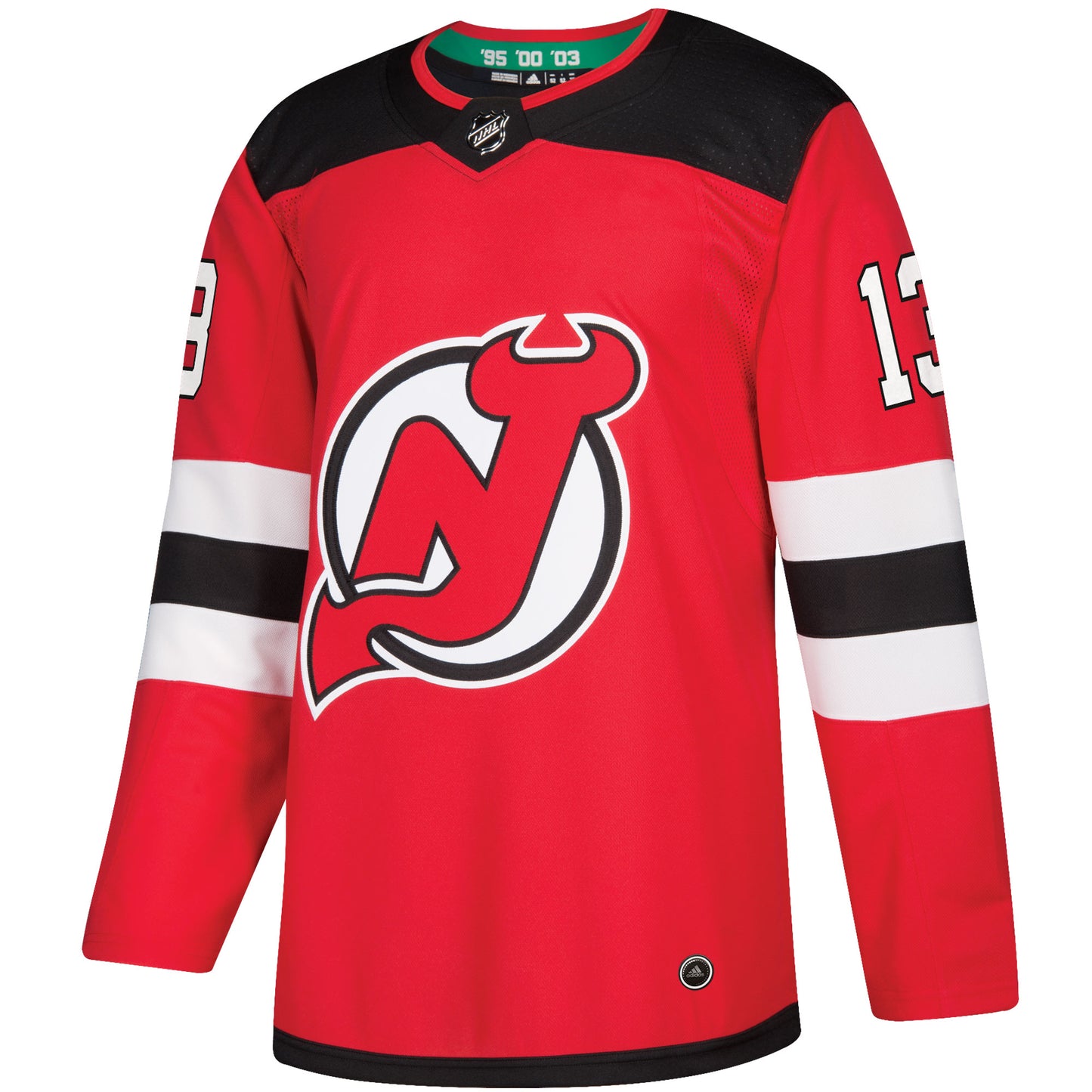 Nico Hischier New Jersey Devils Authentic Player Jersey - Red