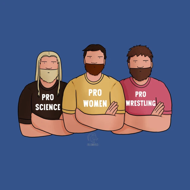 Pro Science, Pro Women, Pro Wrestling Hoodie