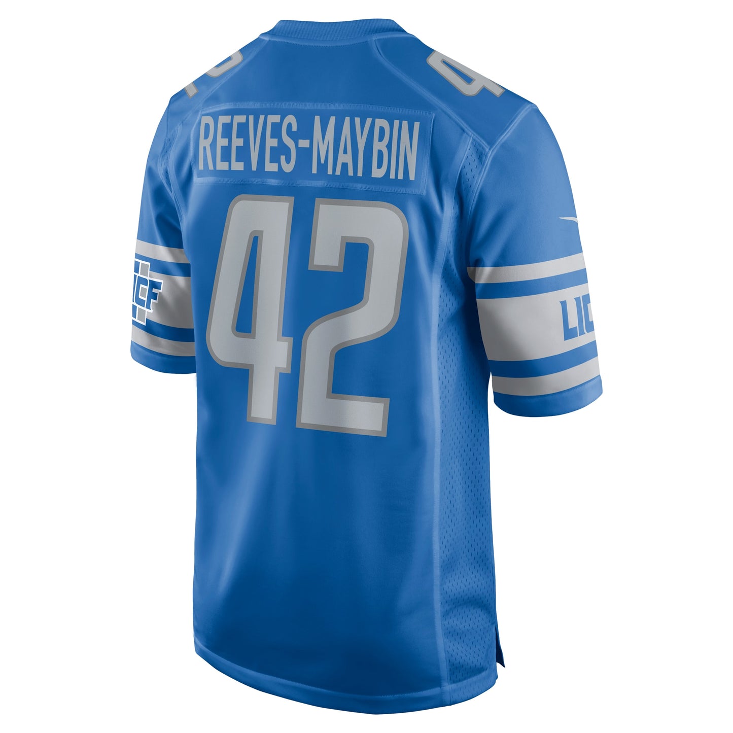 Jalen Reeves-Maybin Detroit Lions Game Jersey - Blue