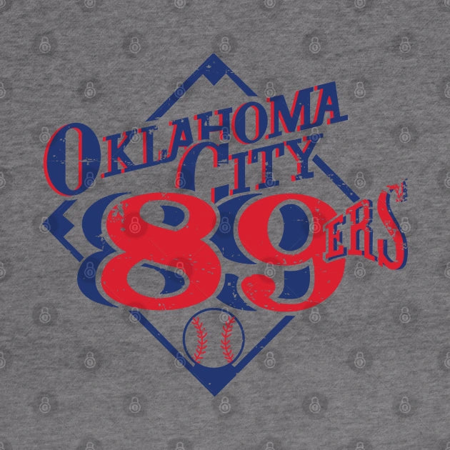 Oklahoma City 89Ers Defunct Vintage Baseball Hoodie