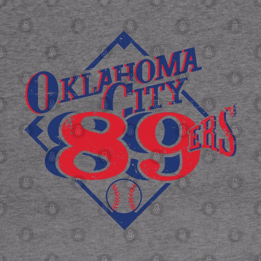 Oklahoma City 89Ers Defunct Vintage Baseball Hoodie