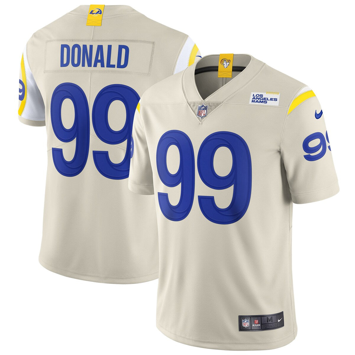 Aaron Donald Los Angeles Rams Nike Vapor Limited Jersey Bone