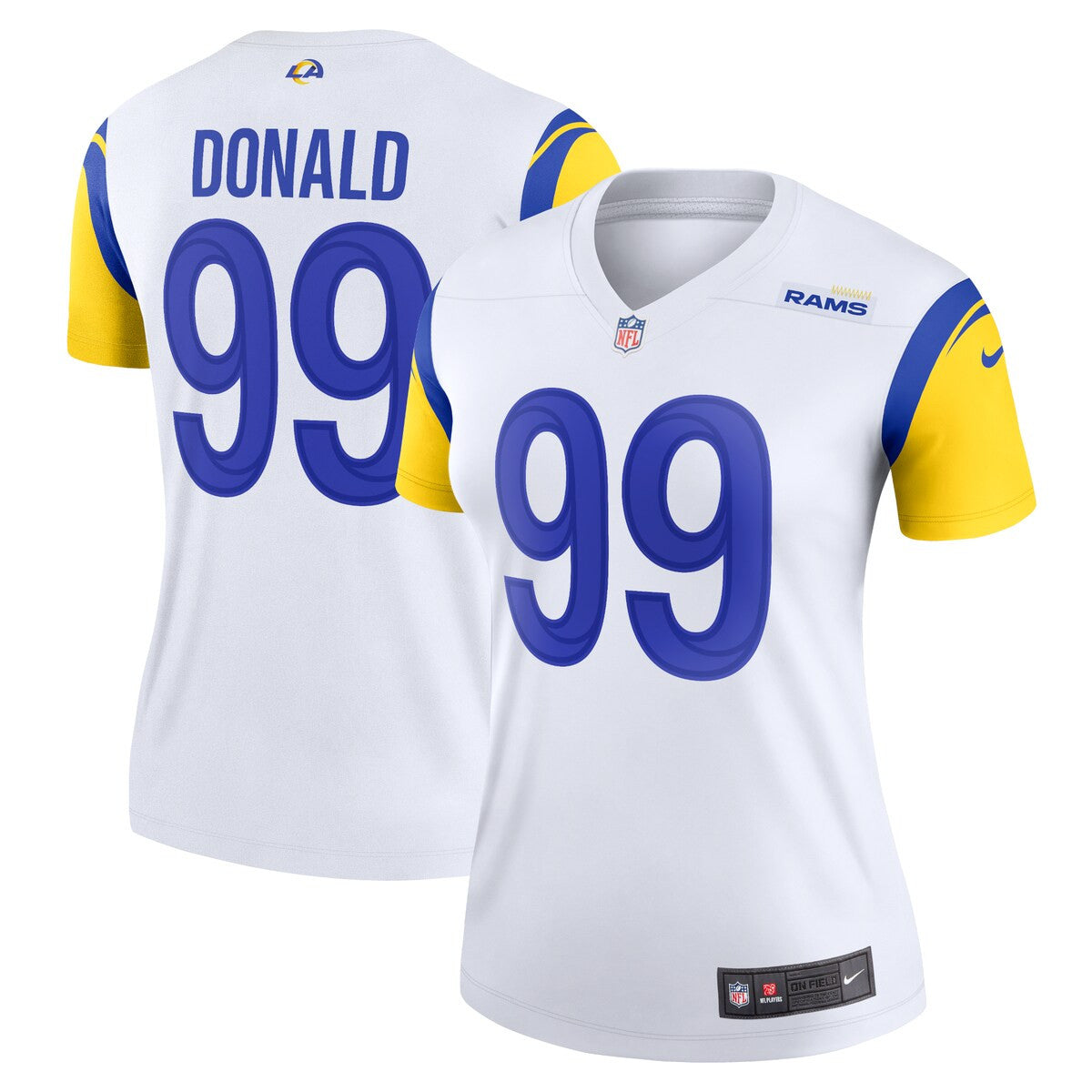 Aaron Donald Los Angeles Rams Nike Womens Legend Jersey White