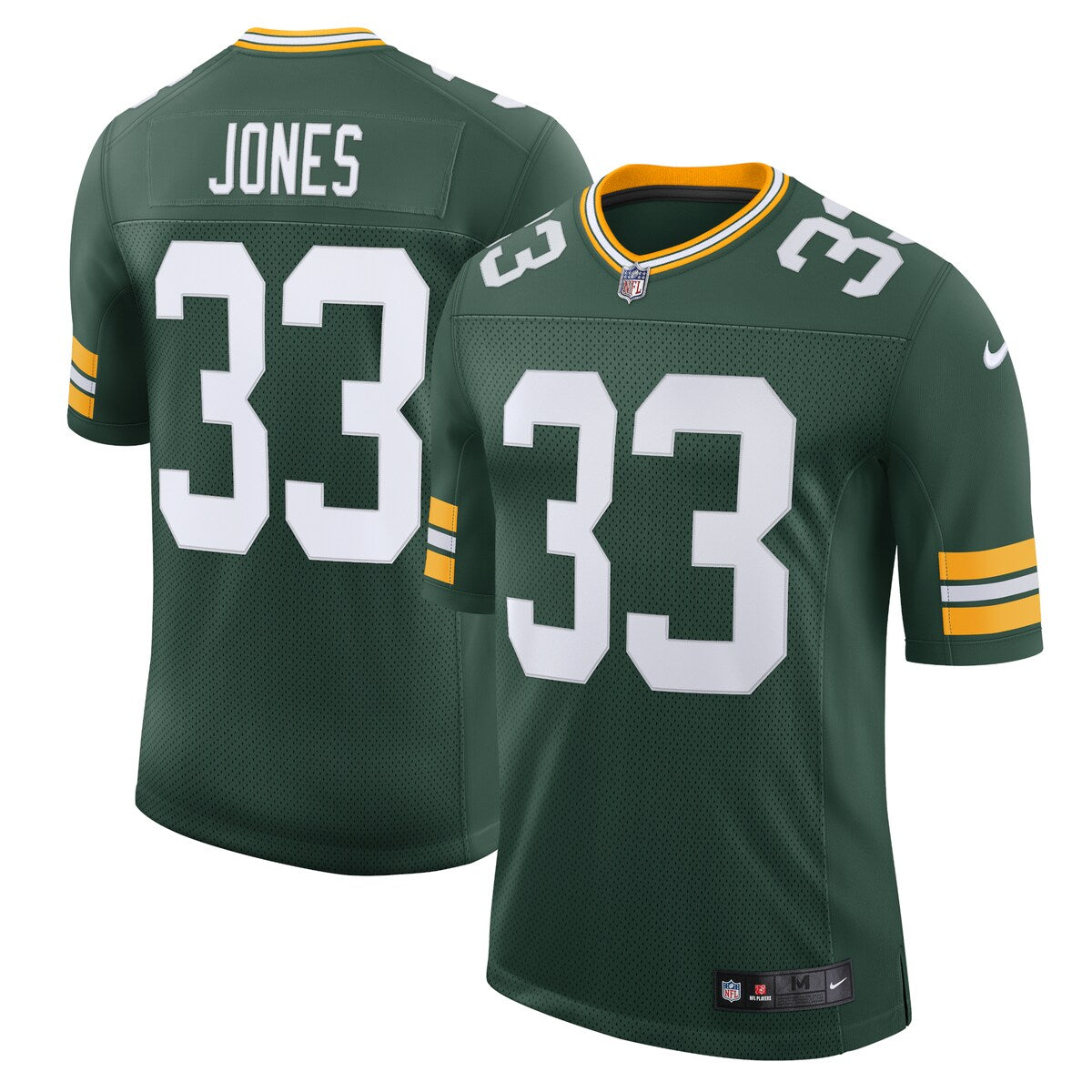 Aaron Jones Green Bay Packers Nike Limited Jersey Green
