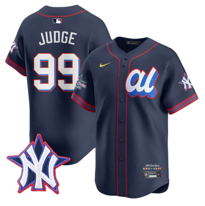 Aaron Judge Jersey #99 American League 2025 MLB All-Star Limited Stitched