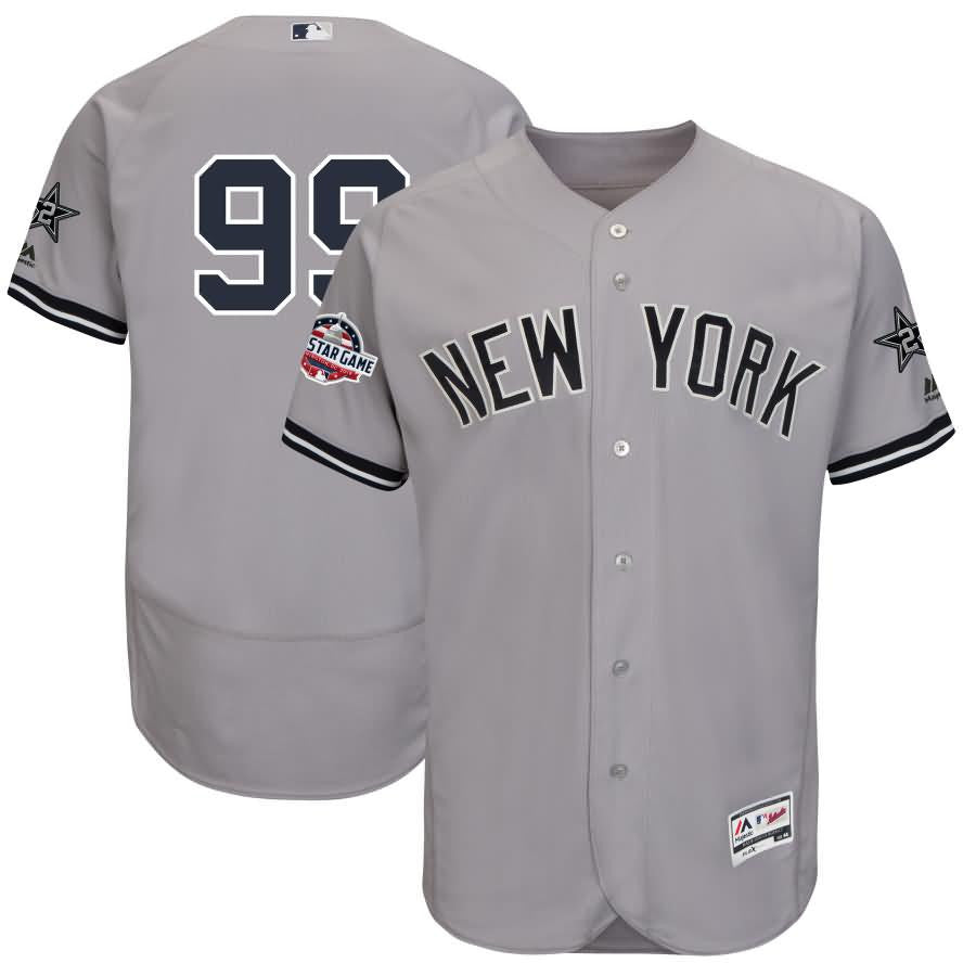 Aaron Judge New York Yankees Majestic 2018 Mlb All star Game Flex Base Player Jersey Gray