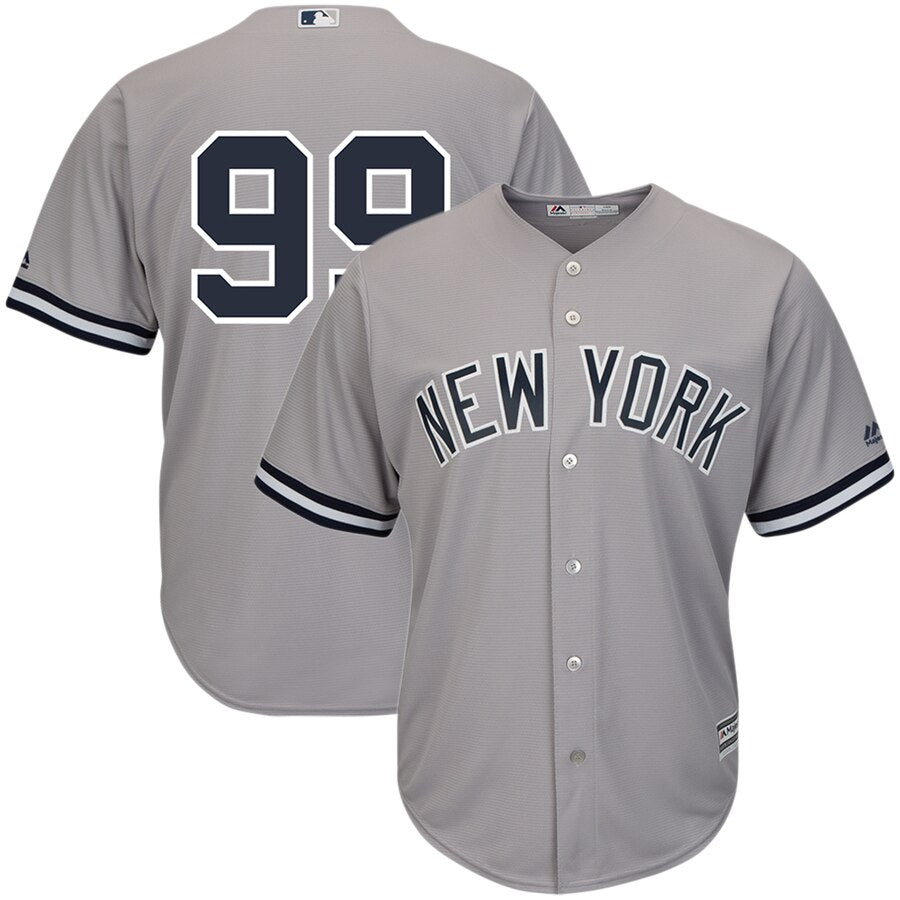 Aaron Judge New York Yankees Majestic Cool Base Player Replica Jersey Gray