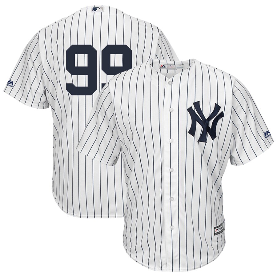 Aaron Judge New York Yankees Majestic Cool Base Player Replica Jersey White
