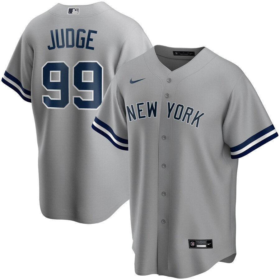 Aaron Judge New York Yankees Nike Road 2020 Replica Player Name Jersey Gray