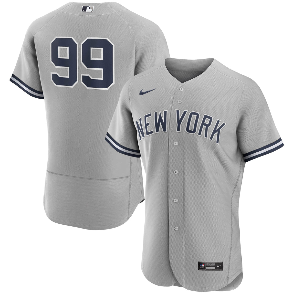 Aaron Judge New York Yankees Nike Road Authentic Player Jersey Gray