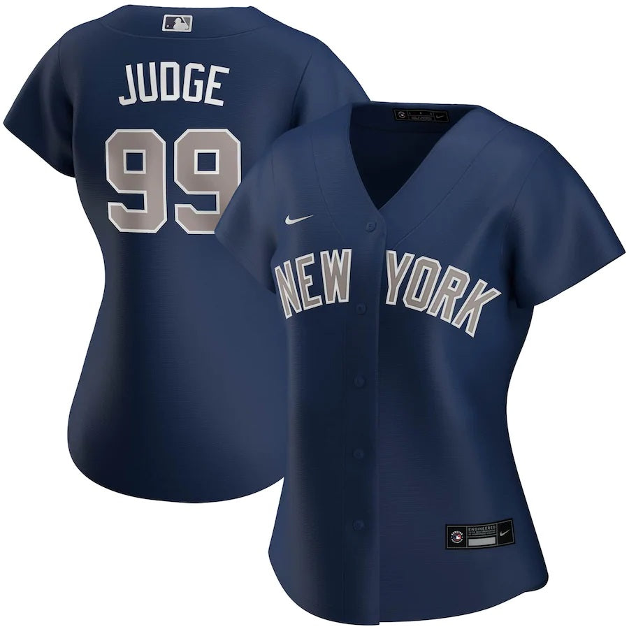 Aaron Judge New York Yankees Nike Womens Alternate 2020 Replica Player Jersey Navy