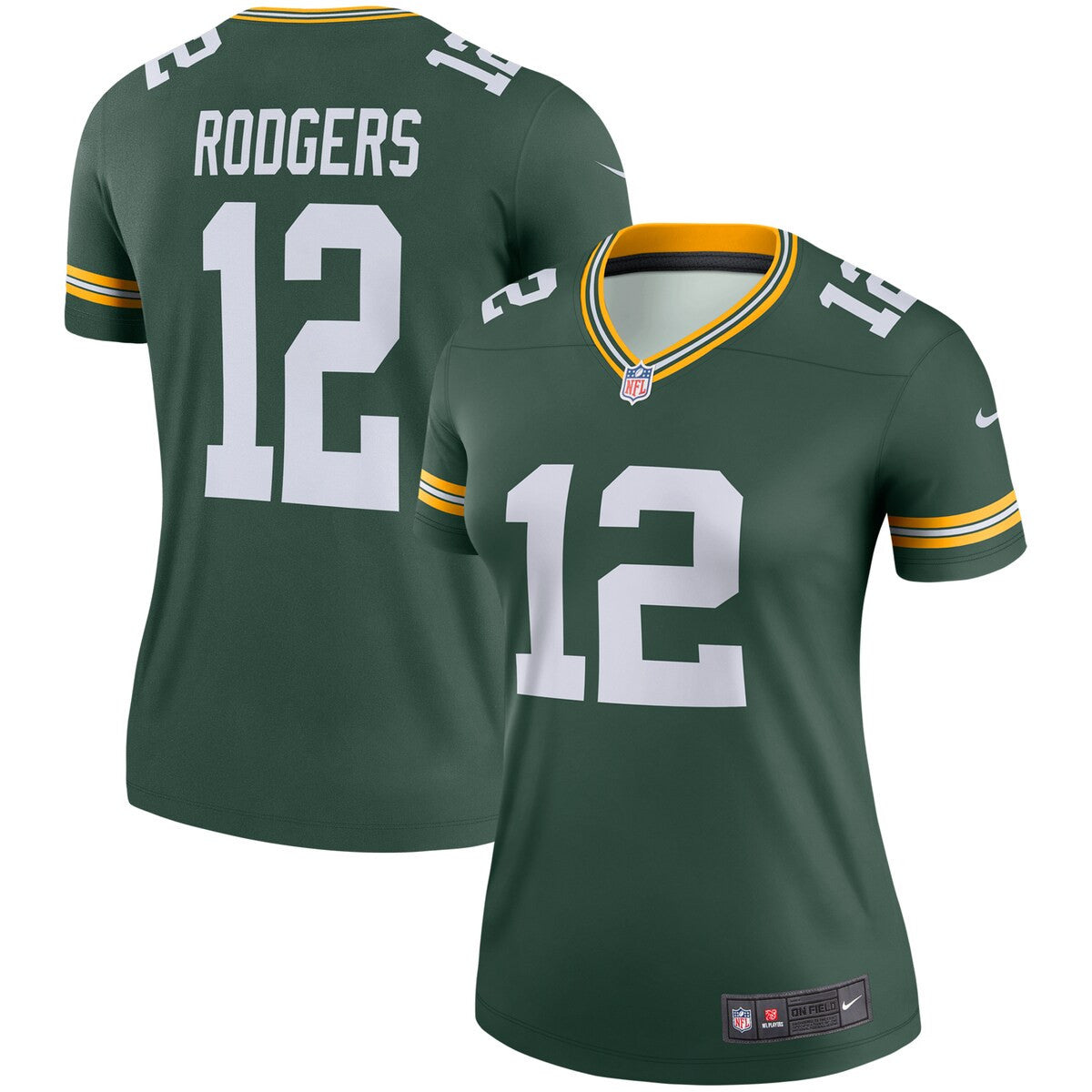 Aaron Rodgers Green Bay Packers Nike Womens Legend Jersey Green