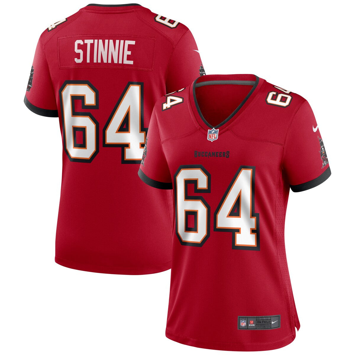 Aaron Stinnie Tampa Bay Buccaneers Nike Womens Game Jersey Red