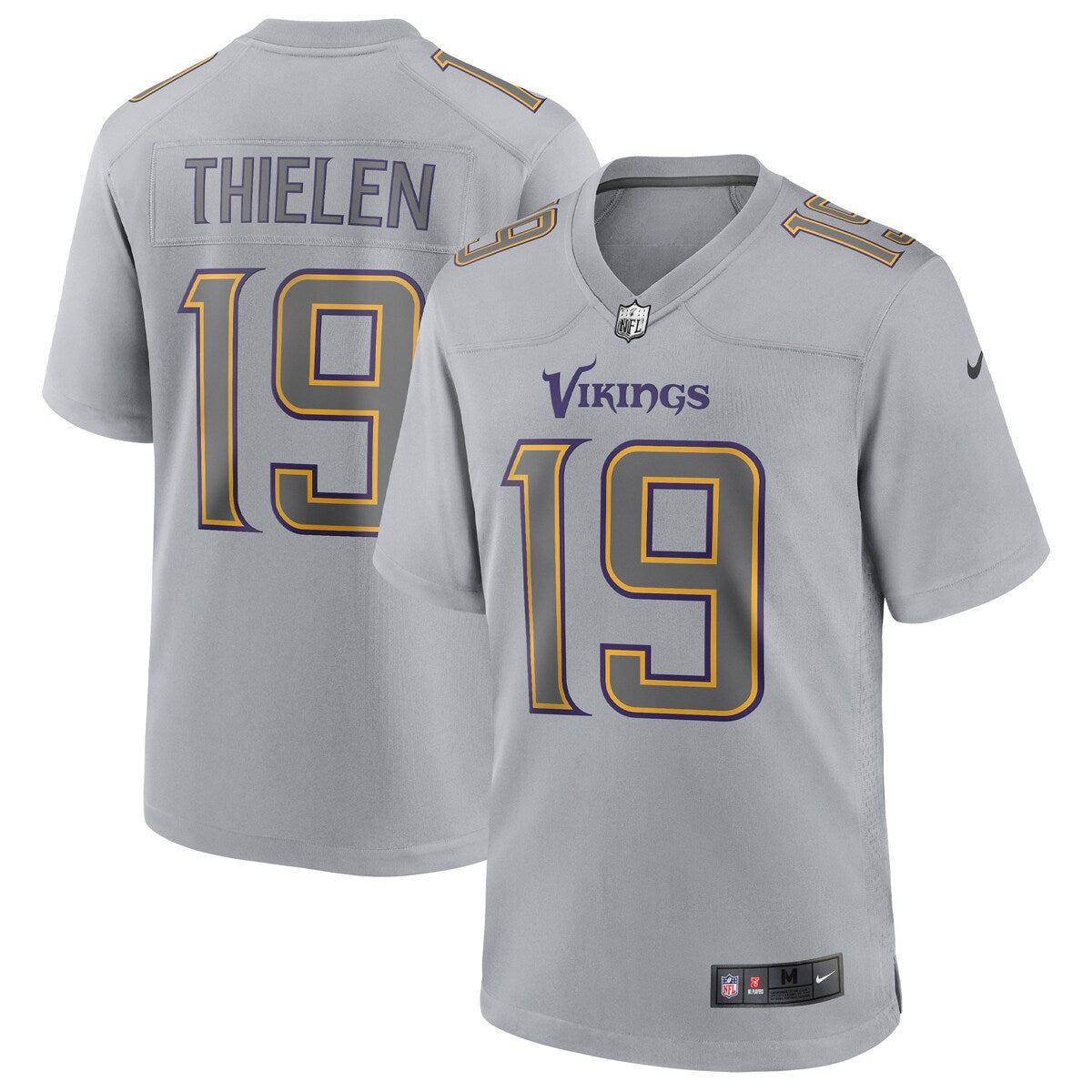 Adam Thielen Minnesota Vikings Nike Atmosphere Fashion Game Jersey Gray