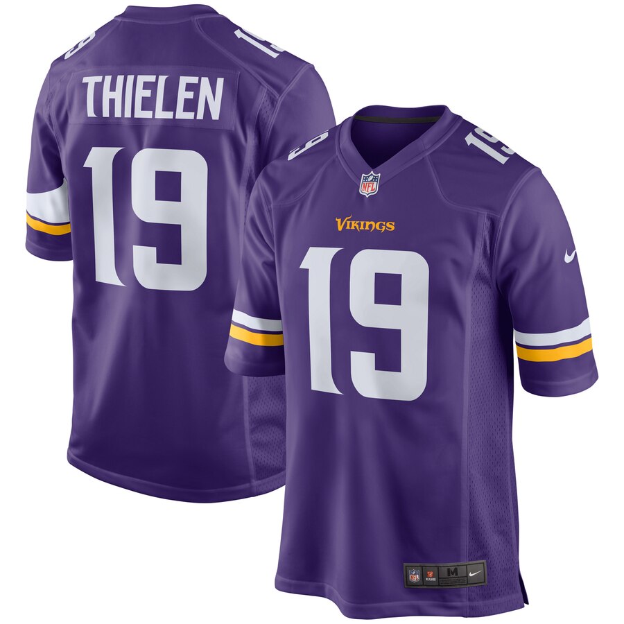Adam Thielen Minnesota Vikings Nike Youth Game Jersey Purple