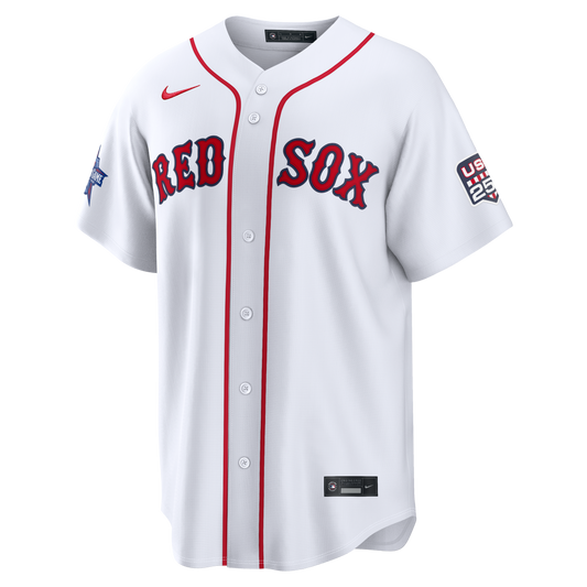2026 All-Star Edition Stars & Stripes Men's Boston Red Sox Nike White Stadium Pick-A-Player Jersey